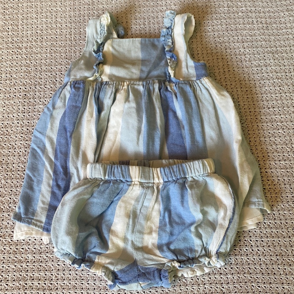 Cotton Dress with Bloomers✨